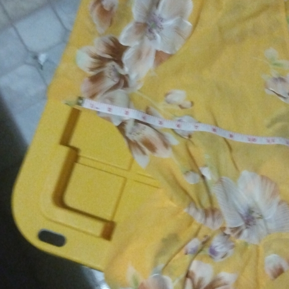 Bohemian Bishop's sleeve v-neck ruffle floral maxi - Picture 13 of 15